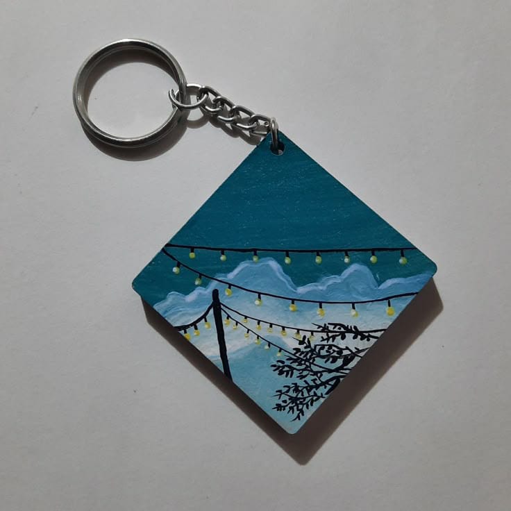 Scenic Sky Keychain – Made to Order Custom Art